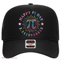 Pi Math Teacher Funny Gift Happy Pi Day With Tie Dye Style Cool Gift Hat thumb 0
