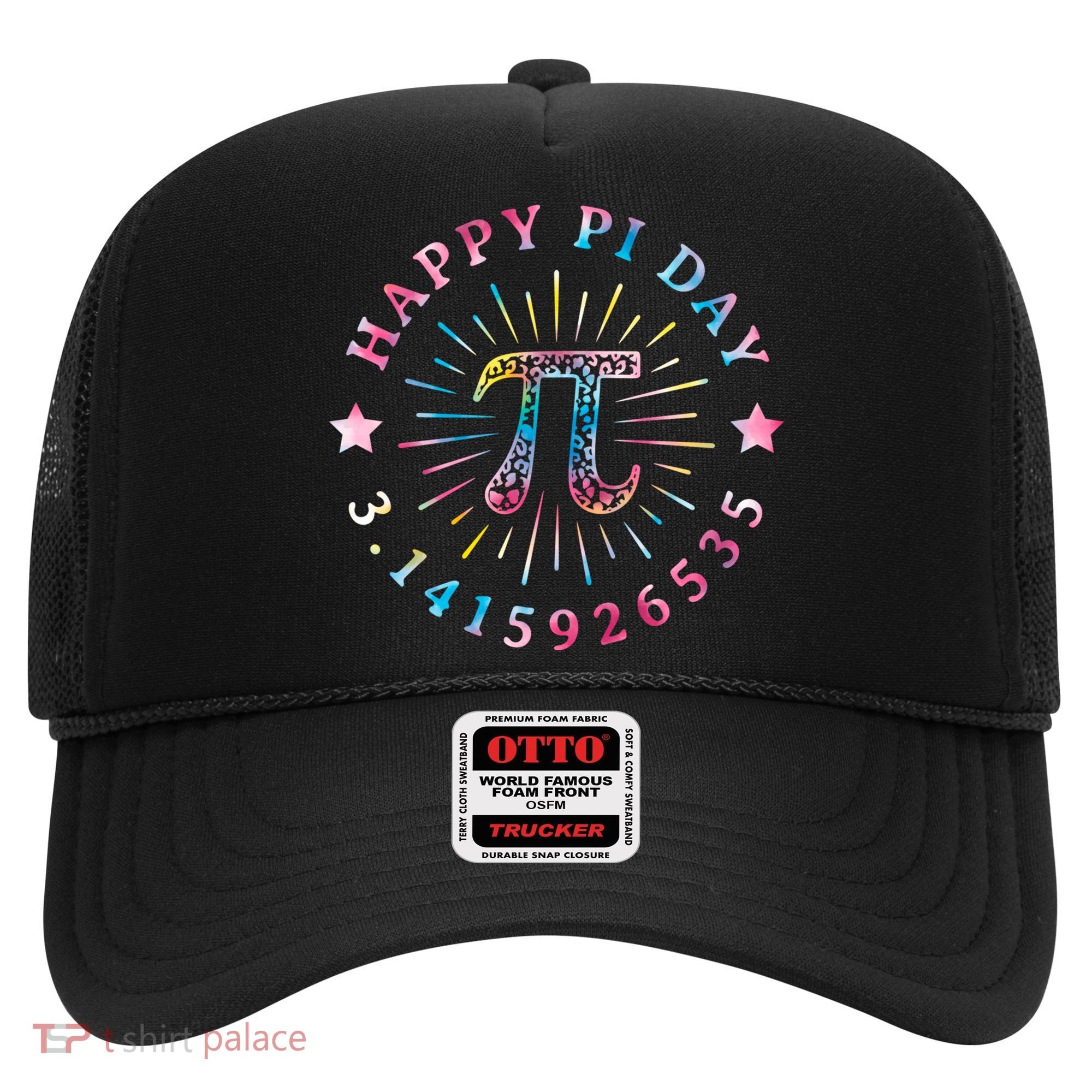 Pi Math Teacher Funny Gift Happy Pi Day With Tie Dye Style Cool Gift Hat