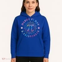 Pi Math Teacher Funny Gift Happy Pi Day With Tie Dye Style Cool Gift Hoodie thumb 5