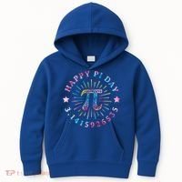 Pi Math Teacher Funny Gift Happy Pi Day With Tie Dye Style Cool Gift Kids Hoodie thumb 0
