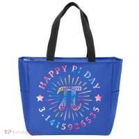 Pi Math Teacher Funny Gift Happy Pi Day With Tie Dye Style Cool Gift Tote Bag thumb 0