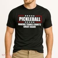 Pickleball Making Tennis Courts Great Again Cooling Performance Crew T-Shirt thumb 2