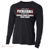 Pickleball Making Tennis Courts Great Again Cooling Performance Long Sleeve Crew thumb 0