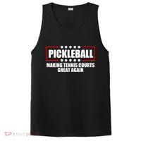 Pickleball Making Tennis Courts Great Again PosiCharge Competitor Tank thumb 0
