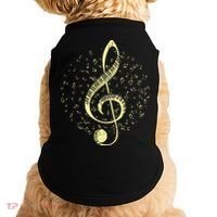 Piano Music Treble Clef Pianist Gift Piano Doggie Tank thumb 0