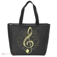 Piano Music Treble Clef Pianist Gift Piano Tote Bag thumb 0
