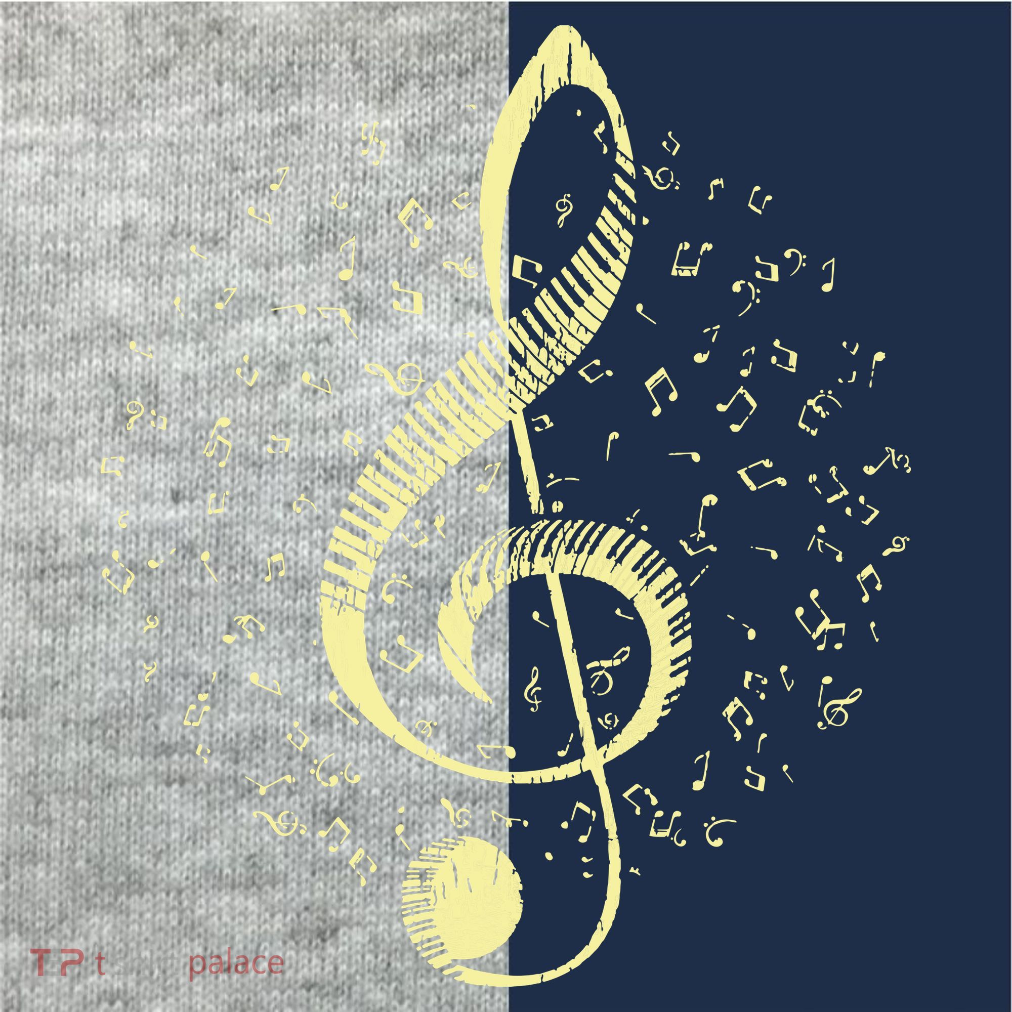 Piano Music Treble Clef Pianist Gift Piano Kids Colorblock Raglan Jersey