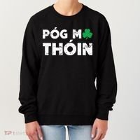Pog Mo Thoin Shamrock Women's Sweatshirt thumb 0
