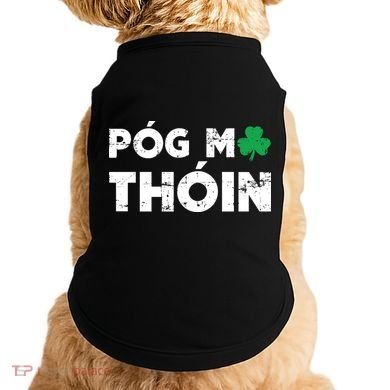 Pog Mo Thoin Shamrock Doggie Tank