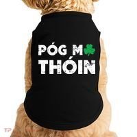 Pog Mo Thoin Shamrock Doggie Tank thumb 0