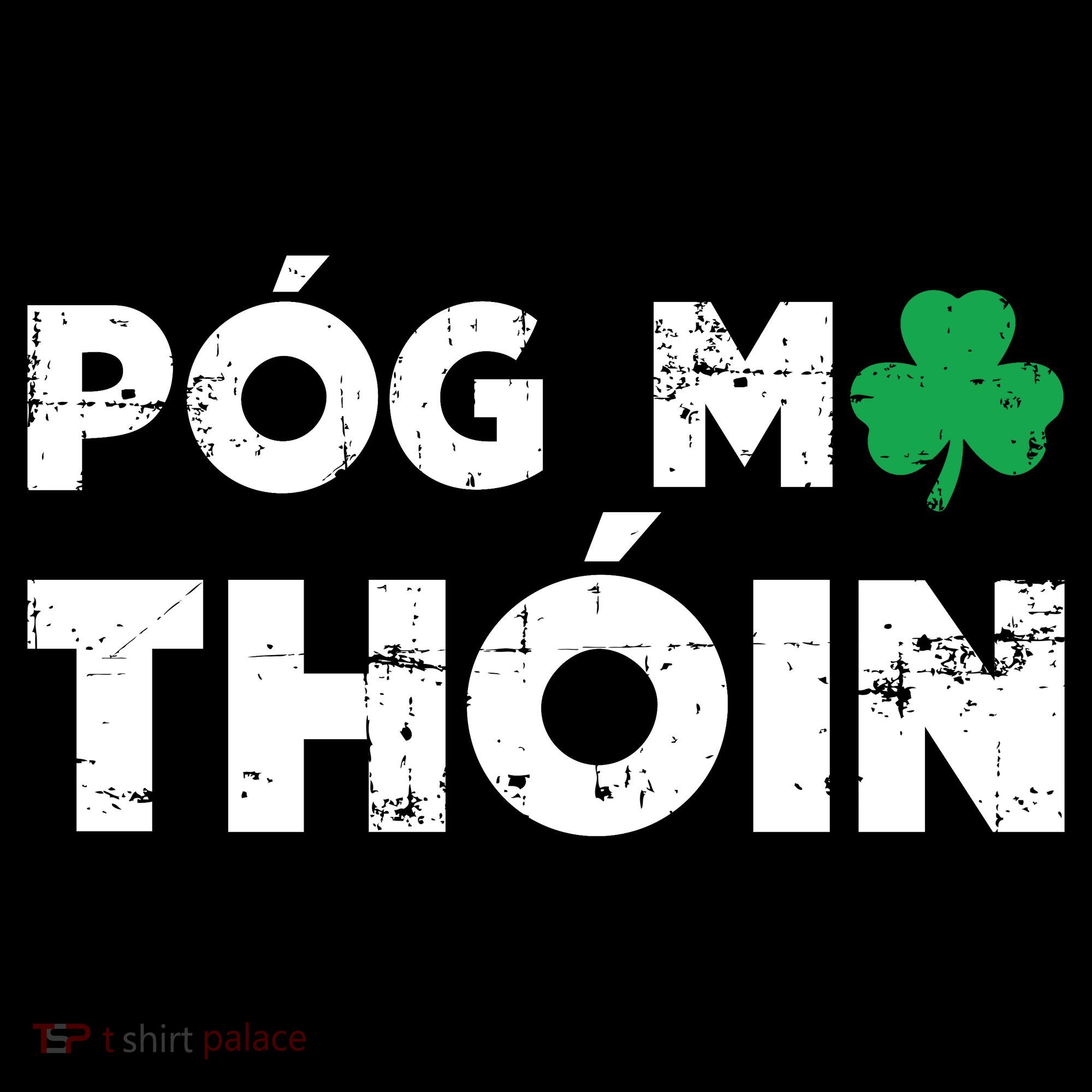 Pog Mo Thoin Shamrock Doggie Tank