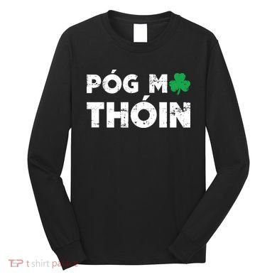 Pog Mo Thoin Shamrock Long Sleeve Shirt