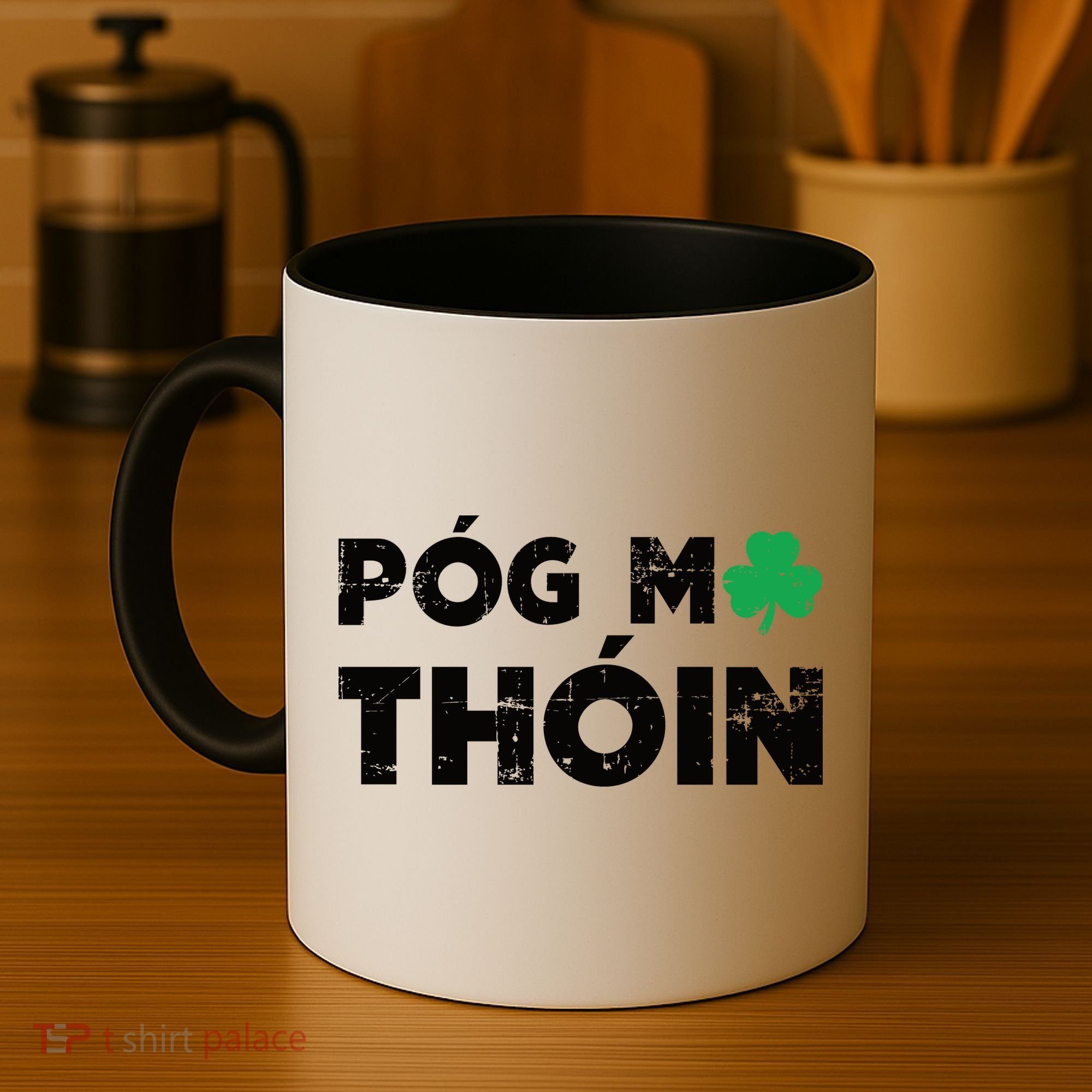 Pog Mo Thoin Shamrock Coffee Mug