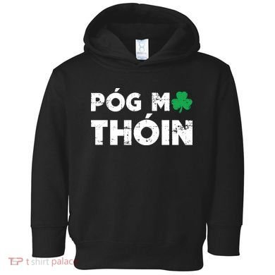 Pog Mo Thoin Shamrock Toddler Hoodie