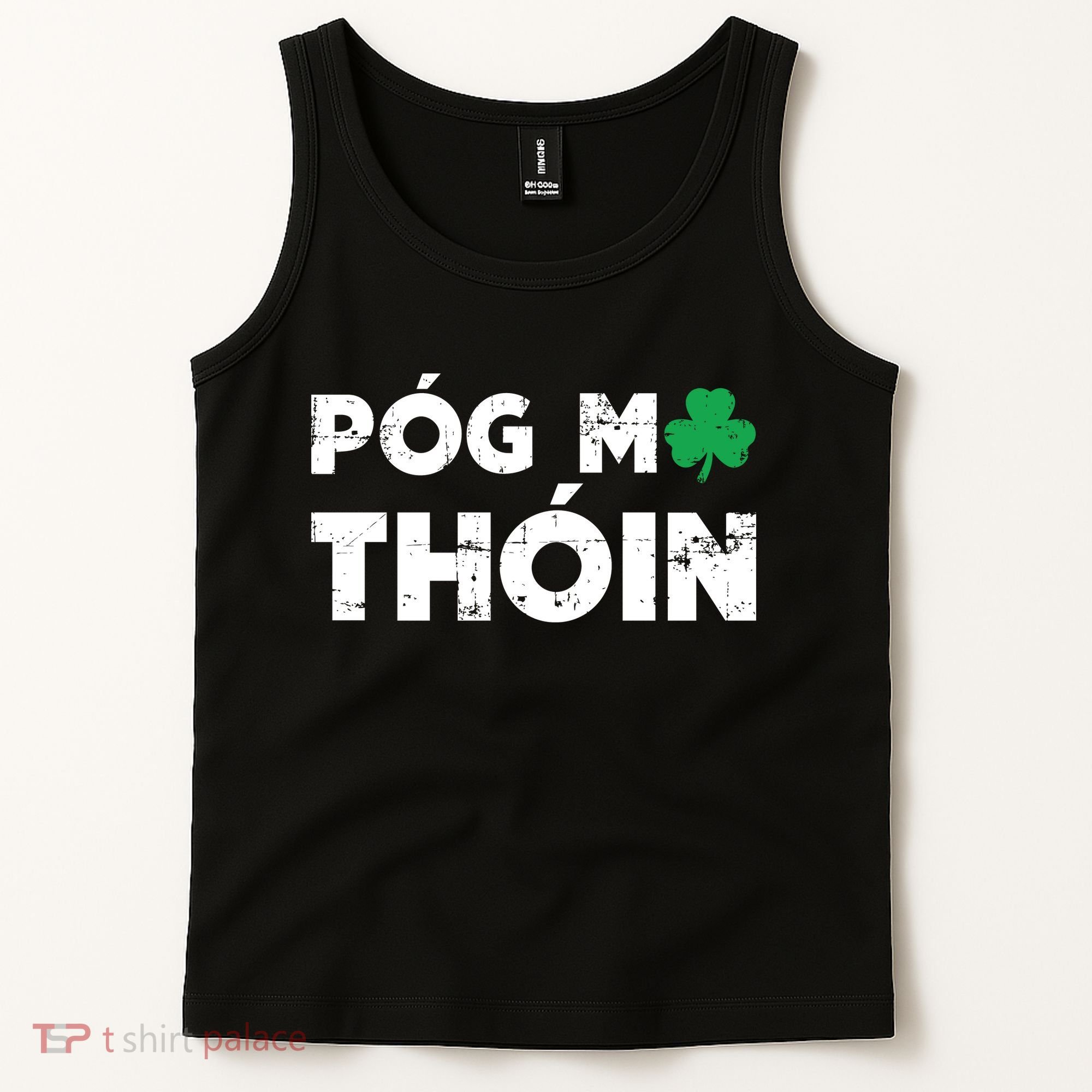 Pog Mo Thoin Shamrock Tank Top