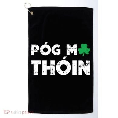 Pog Mo Thoin Shamrock Golf Towel
