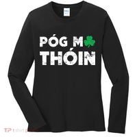 Pog Mo Thoin Shamrock Women's Long Sleeve Shirt thumb 0