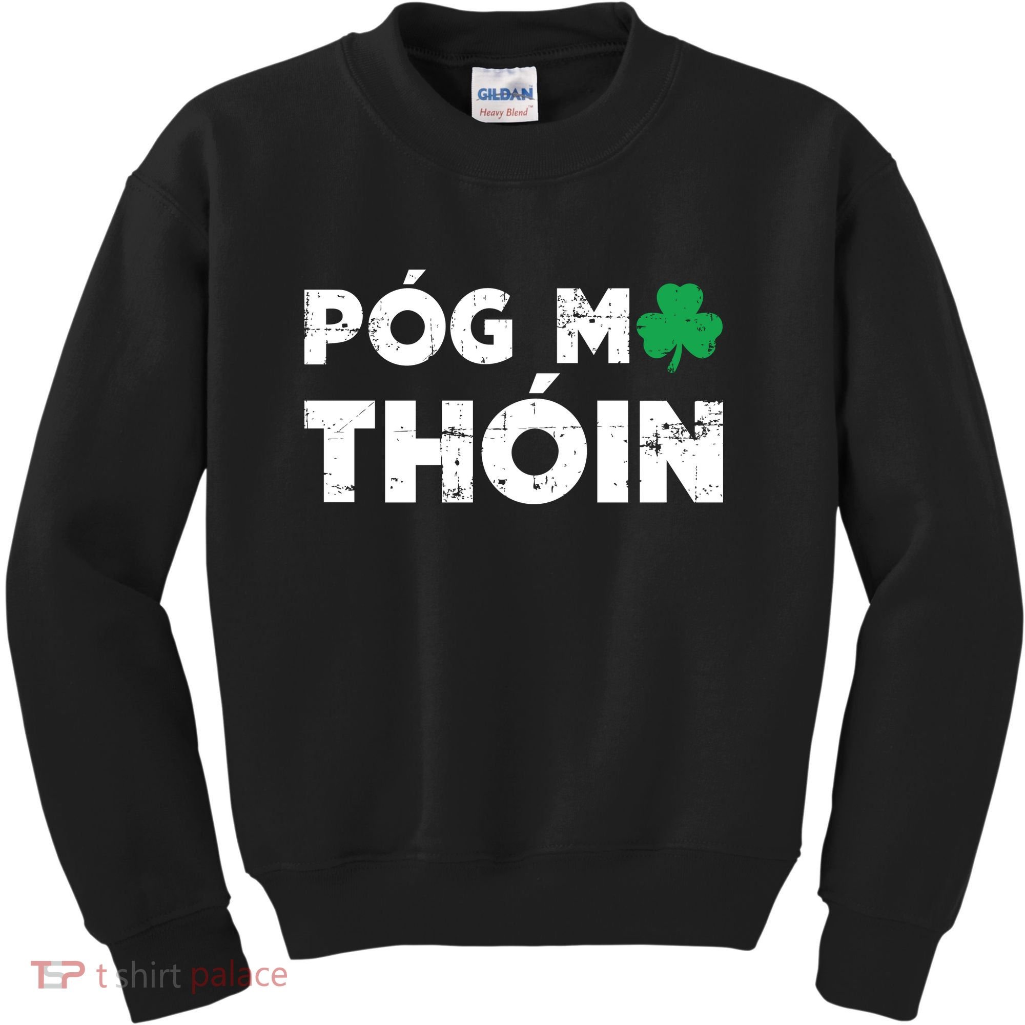 Pog Mo Thoin Shamrock Kids Sweatshirt