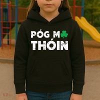 Pog Mo Thoin Shamrock Kids Hoodie thumb 3