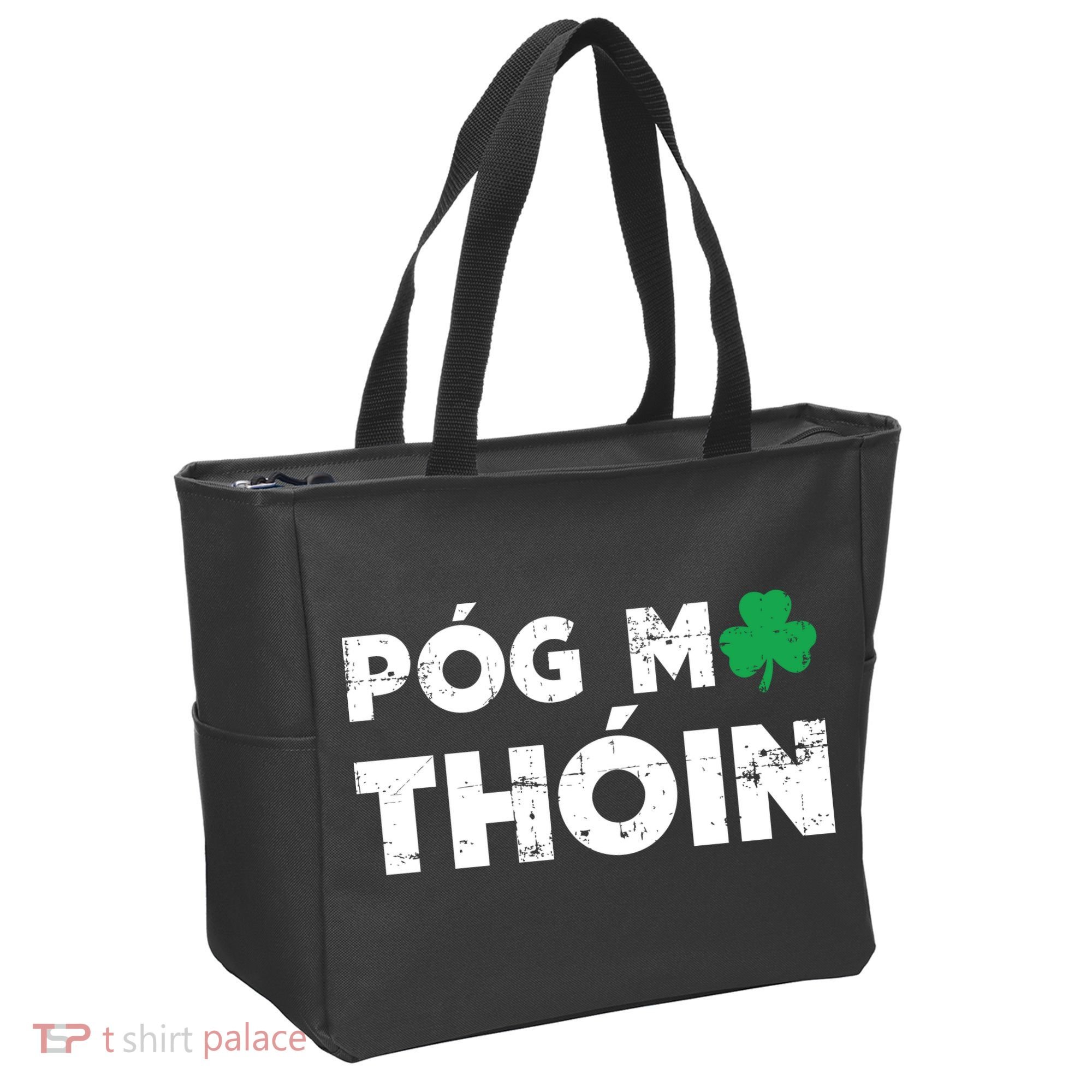 Pog Mo Thoin Shamrock Tote Bag