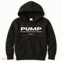 Pump Make Tren Legal Again 2024 Kids Hoodie thumb 0