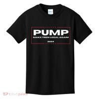 Pump Make Tren Legal Again 2024 Kids T-Shirt thumb 0