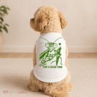 Praying Mantis Thanks For A Good Time Funny Doggie Tank thumb 2