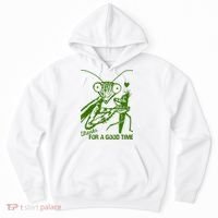 Praying Mantis Thanks For A Good Time Funny Hoodie thumb 0