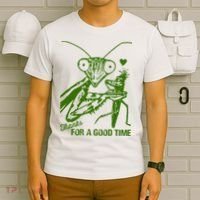 Praying Mantis Thanks For A Good Time Funny T-Shirt thumb 6