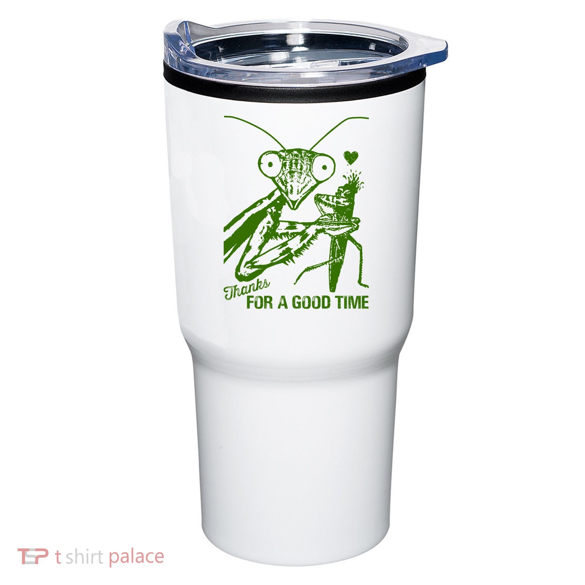 Praying Mantis Thanks For A Good Time Funny Tumbler