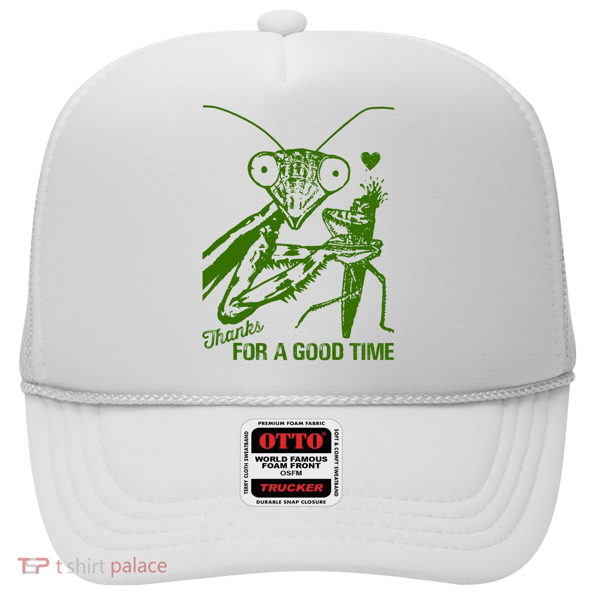 Praying Mantis Thanks For A Good Time Funny Hat