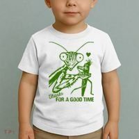 Praying Mantis Thanks For A Good Time Funny Toddler T-Shirt thumb 2