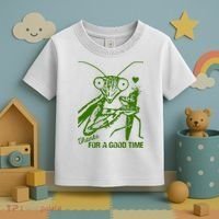 Praying Mantis Thanks For A Good Time Funny Toddler T-Shirt thumb 3