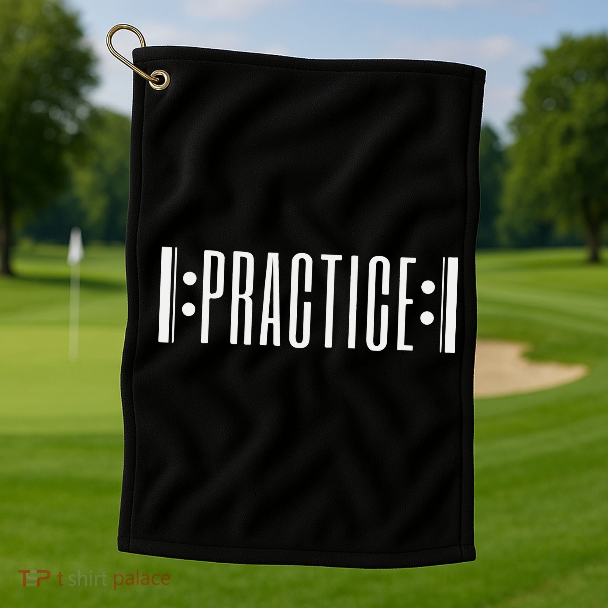 Practice Music Teacher Golf Towel