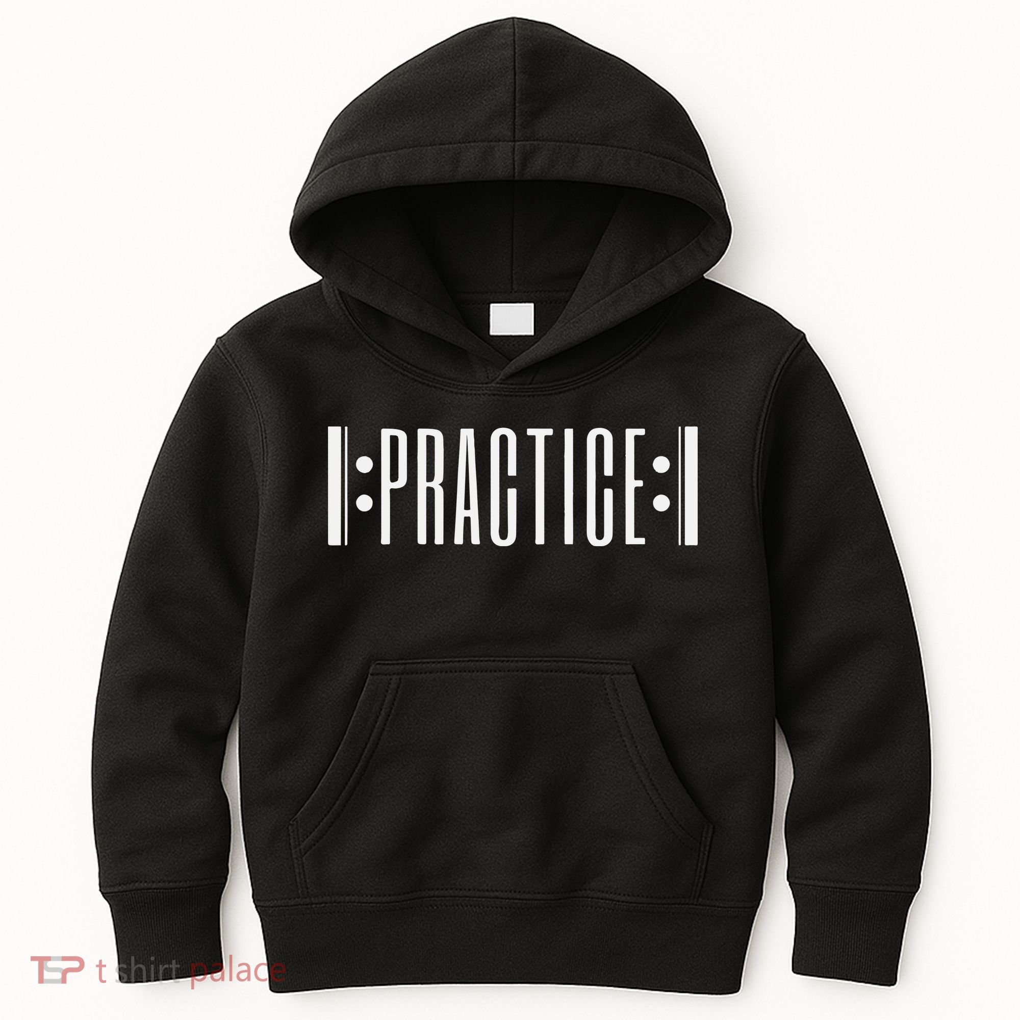Practice Music Teacher Kids Hoodie