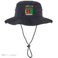 Pushing My Teacher's Buttons For 120 Days 120th Day School Bucket Hat thumb 0