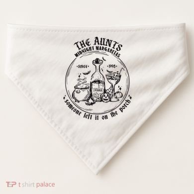 Practical Magic The Aunts Midnight Margaritas USA-Made Doggie Bandana