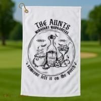 Practical Magic The Aunts Midnight Margaritas Golf Towel thumb 1