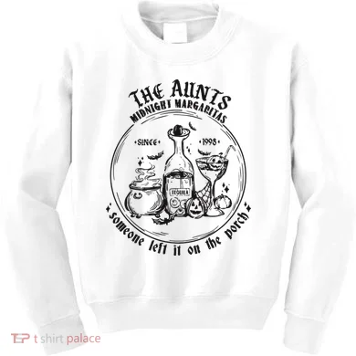 Practical Magic The Aunts Midnight Margaritas Kids Sweatshirt