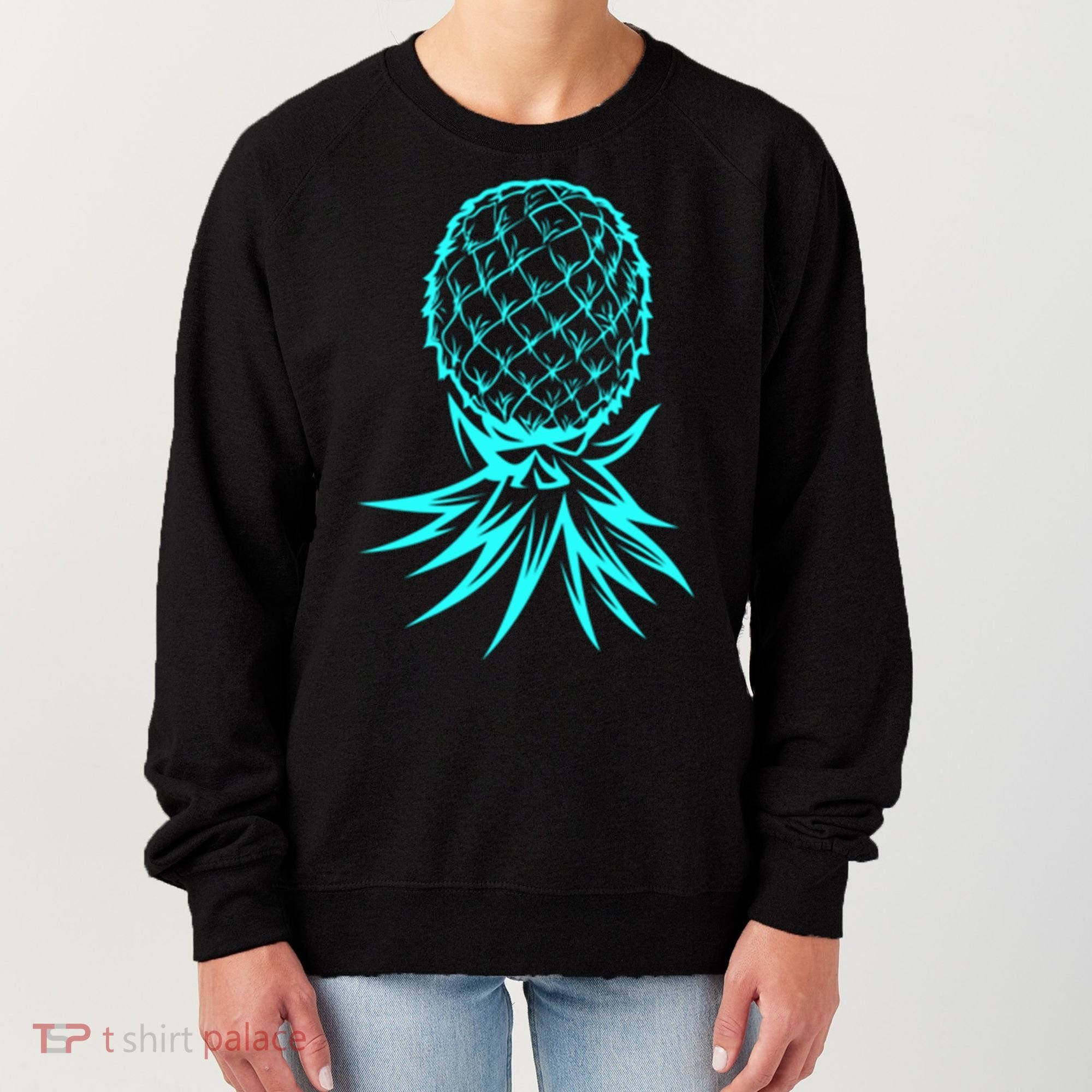 Party Mode Upside Down Pineapple Swinger Vanilla Swapping Great Gift Women's Sweatshirt