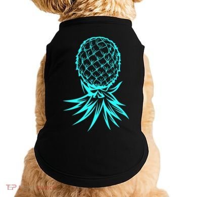 Party Mode Upside Down Pineapple Swinger Vanilla Swapping Great Gift Doggie Tank