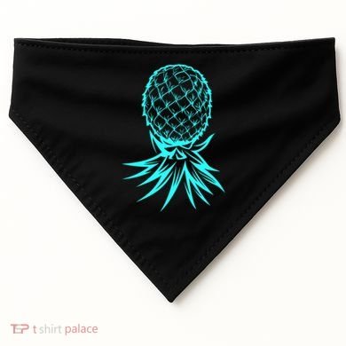 Party Mode Upside Down Pineapple Swinger Vanilla Swapping Great Gift USA-Made Doggie Bandana