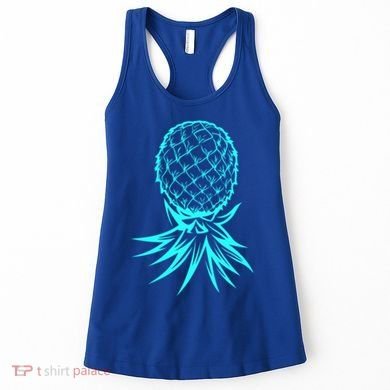 Party Mode Upside Down Pineapple Swinger Vanilla Swapping Great Gift Women's Tank Top