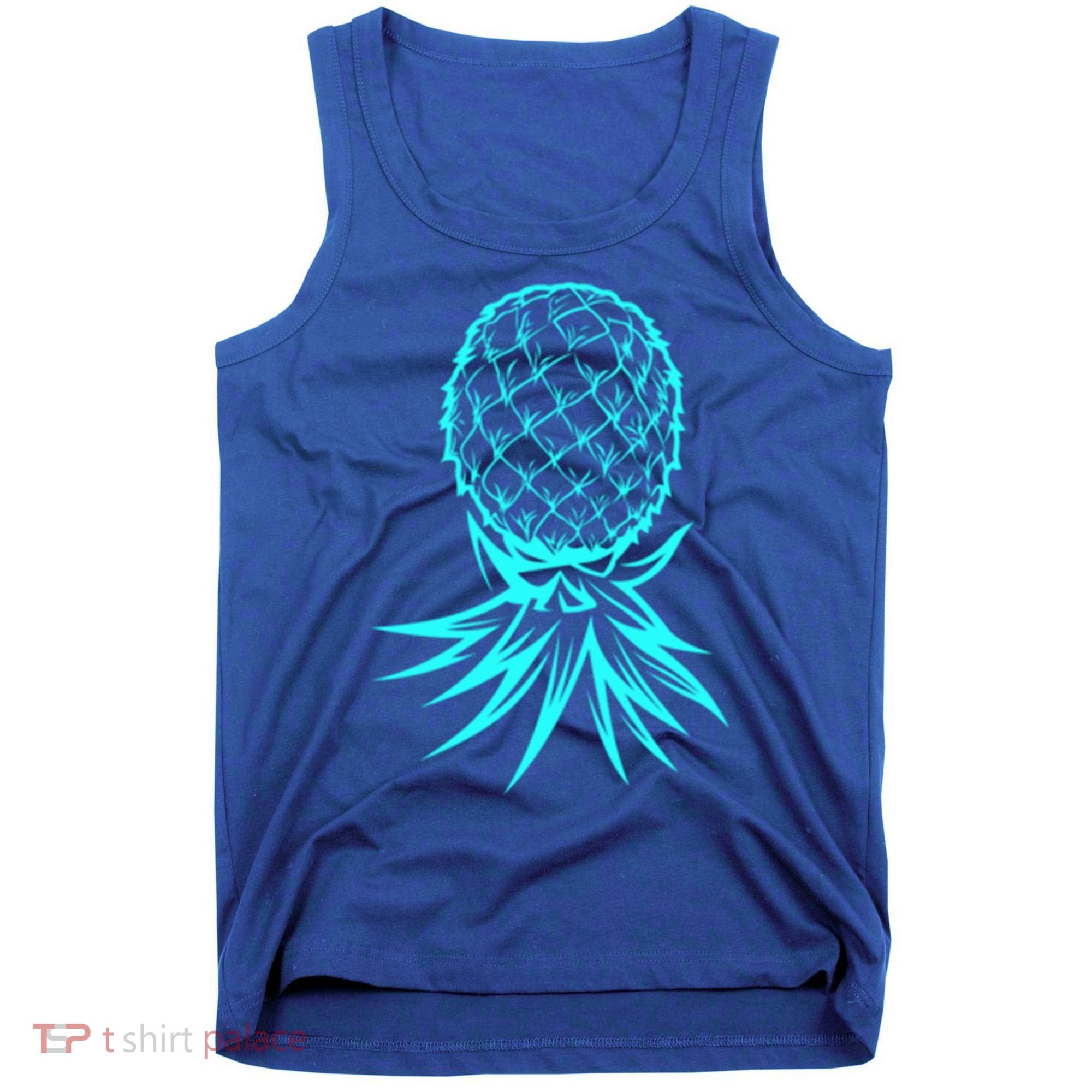 Party Mode Upside Down Pineapple Swinger Vanilla Swapping Great Gift Tank Top