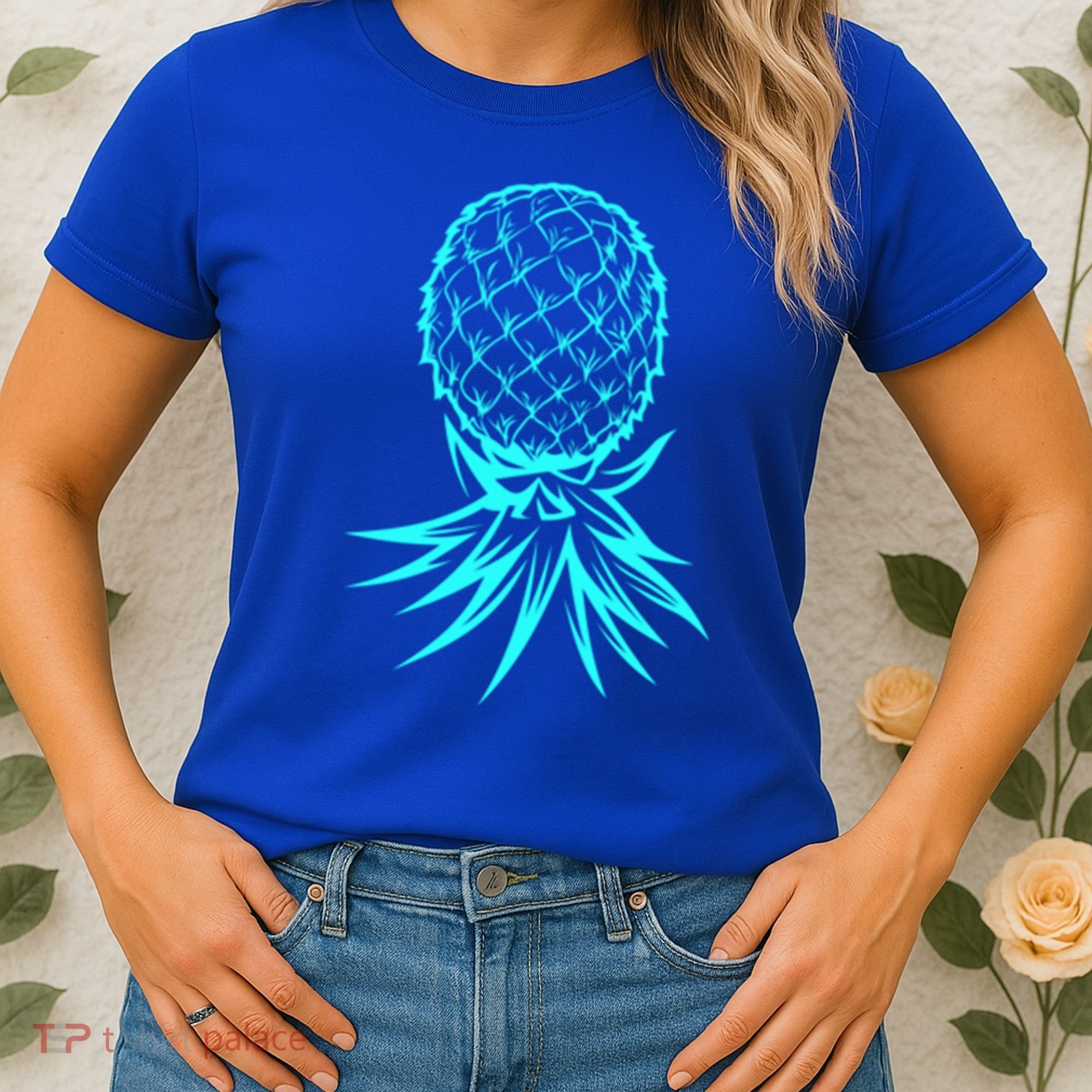 Party Mode Upside Down Pineapple Swinger Vanilla Swapping Great Gift Women's T-Shirt