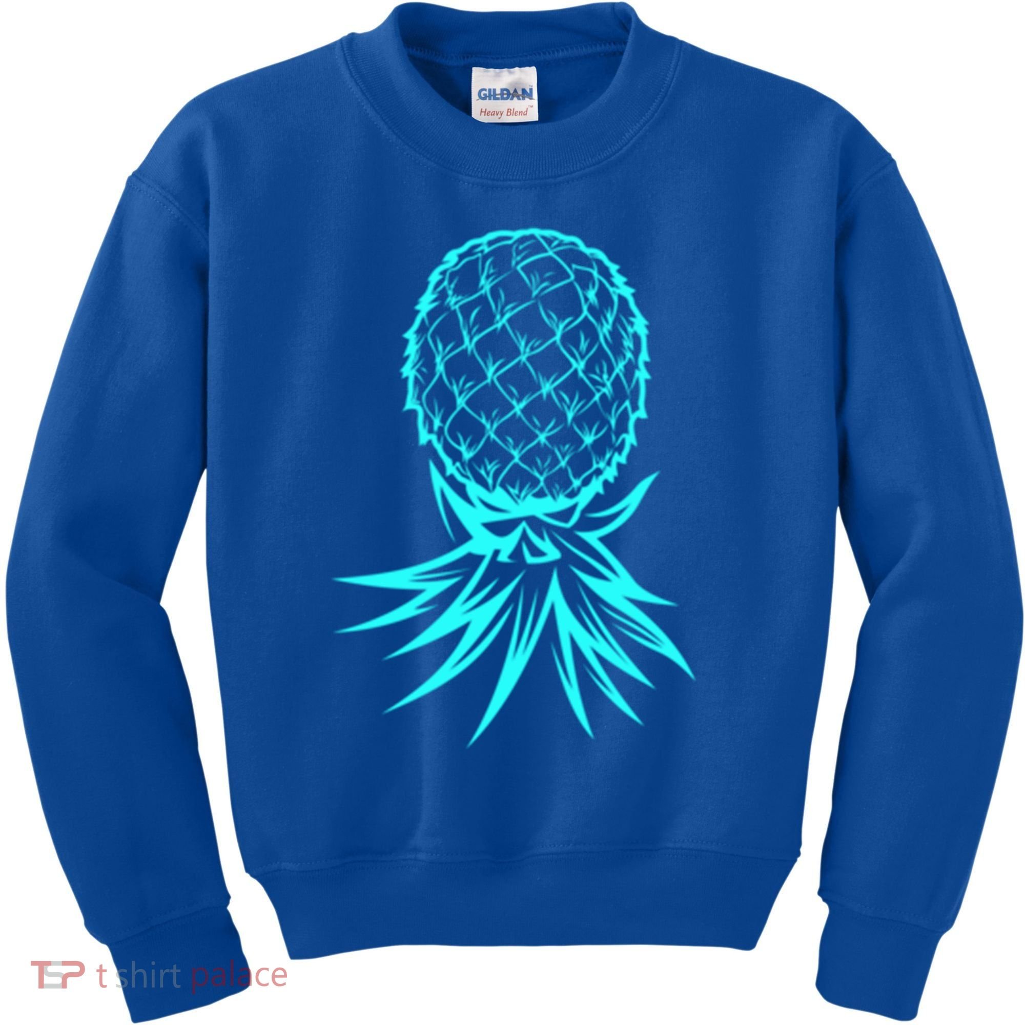 Party Mode Upside Down Pineapple Swinger Vanilla Swapping Great Gift Kids Sweatshirt