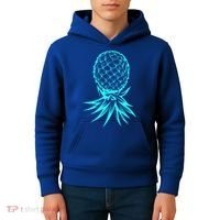 Party Mode Upside Down Pineapple Swinger Vanilla Swapping Great Gift Kids Hoodie thumb 4