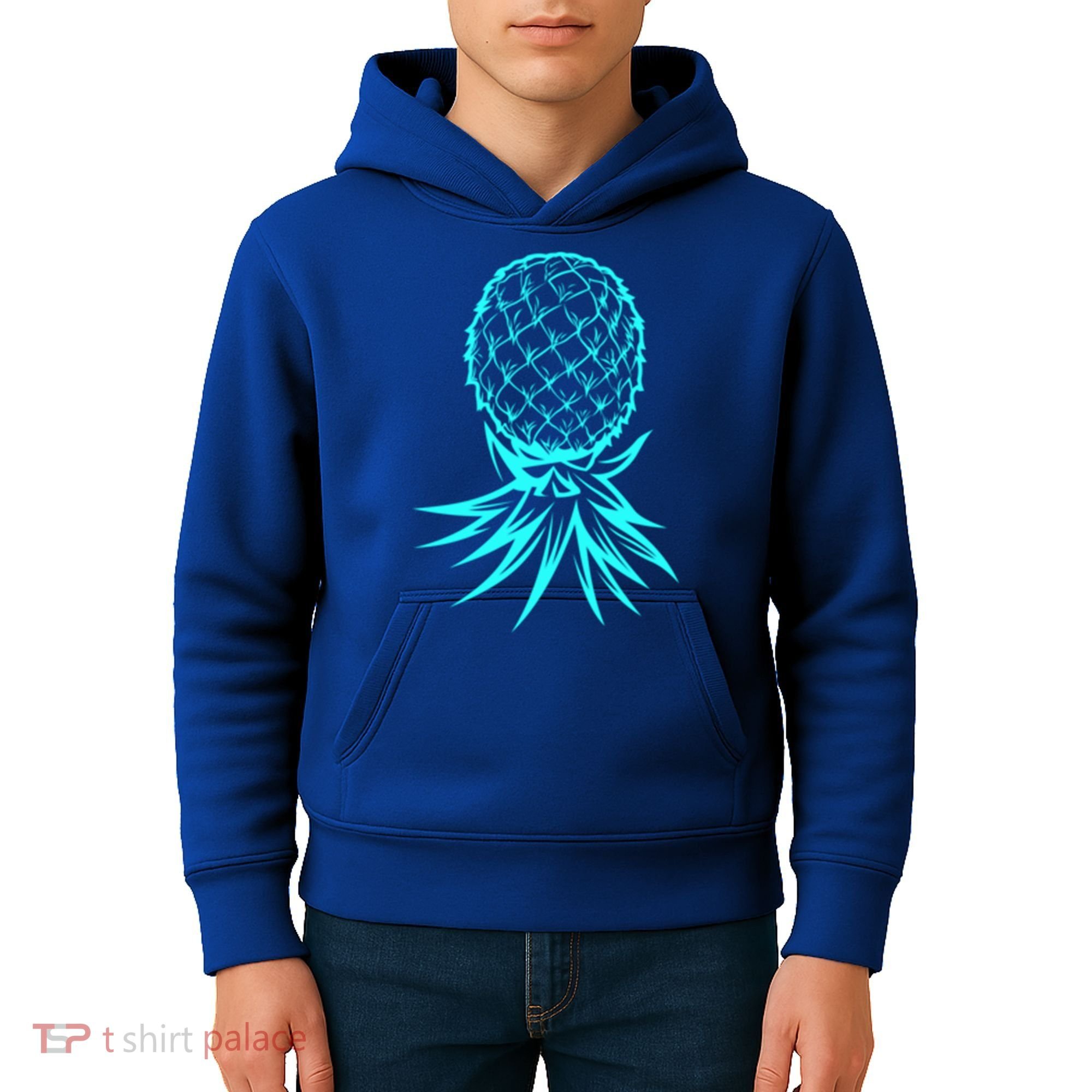 Party Mode Upside Down Pineapple Swinger Vanilla Swapping Great Gift Kids Hoodie