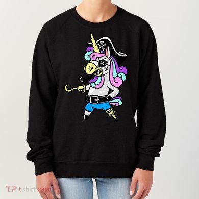 Pirate Magical Unicorn Women's Sweatshirt