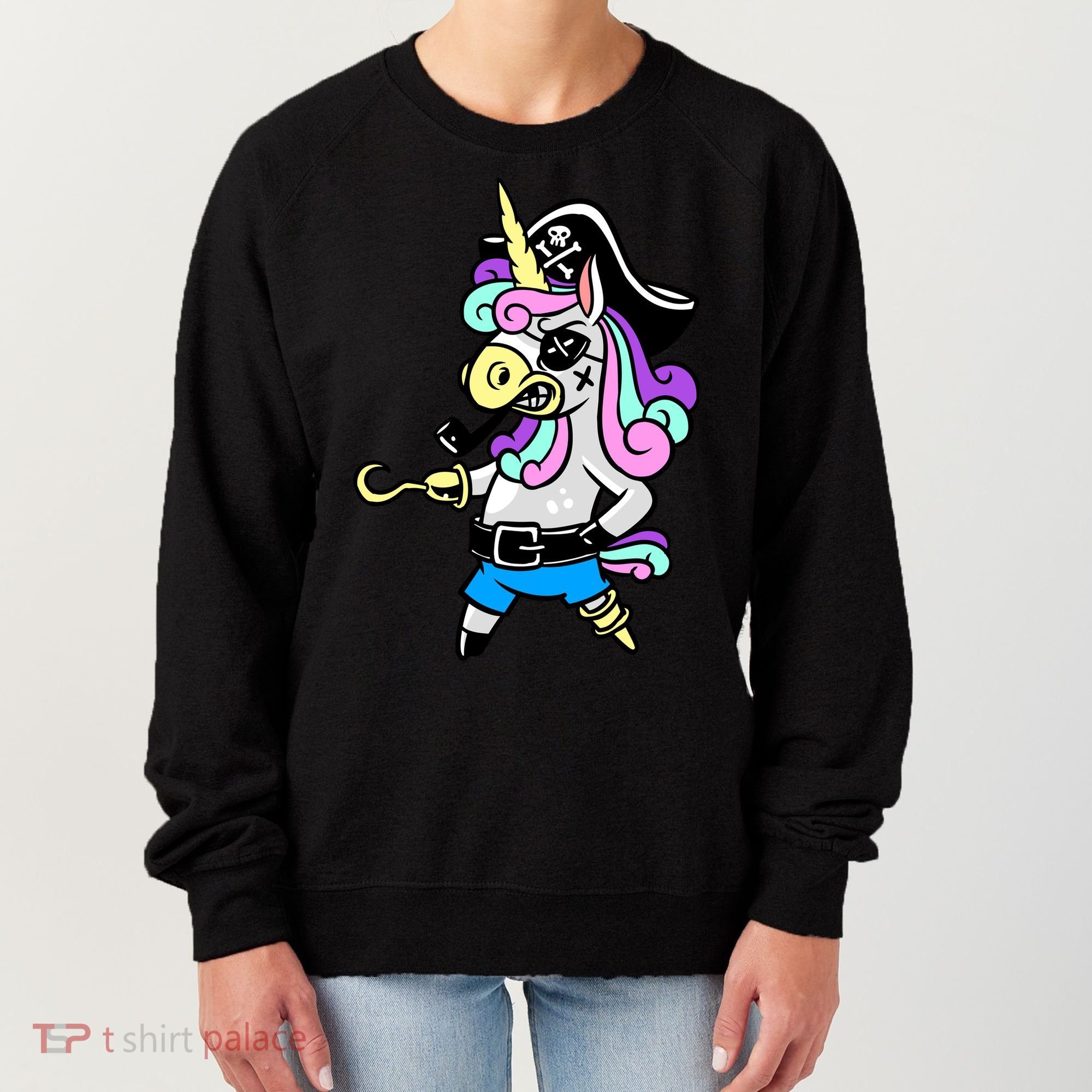 Pirate Magical Unicorn Women's Sweatshirt